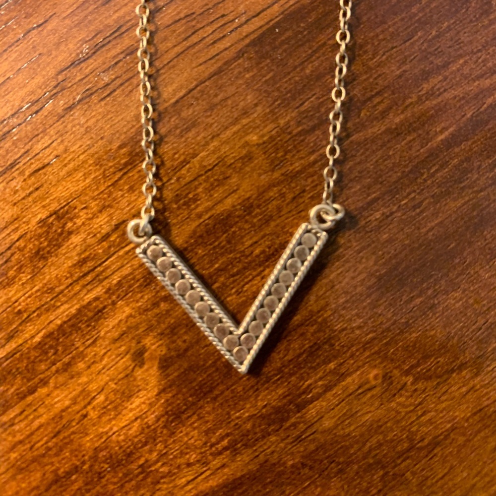 Authentic Anna Beck Arrow necklace